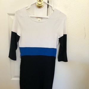 Long sleeve sweater dress